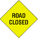 road closed